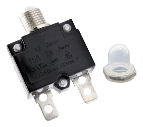 4 Disyuntor Térmico Del Del Botón Del De Sobrecarga De 50v
