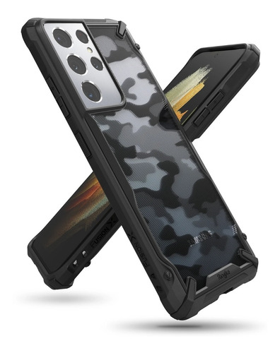 Estuche Forro Original Ringke Samsung Galaxy S21 Ultra Camo