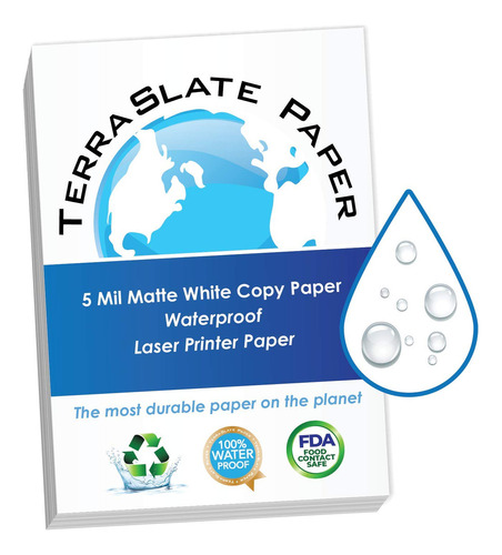 Terraslate - Impresora Láser Impermeable, Resistente A La .