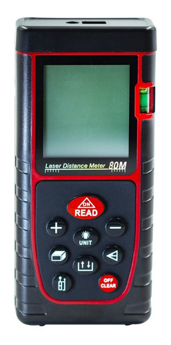 Imagem 2 de 10 de Trena Digital Laser Haiz Medidor 80 Metros Cubos Polegadas