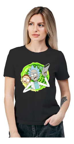 Polera Rick And Morty Mujer MercadoLibre
