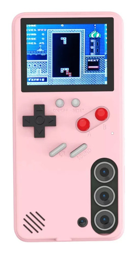 Funda Game Boy Con Pantalla Colores Para Samsung S22 Ultra