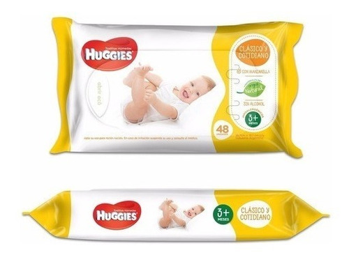 Huggies Toallitas Húmedas Clásicas Y Cotidianas X 96 Un