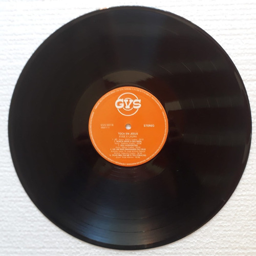 Toca Em Jesus Eude E Laura Lp Vinil Raro (Usado)