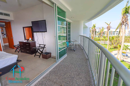 Cad Mayan Lakes 3 302. Terraza Con Vista A Los Jardines Y Albercas