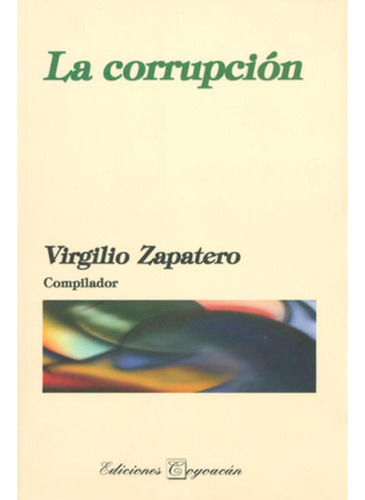 Libro.- Corrupción, La