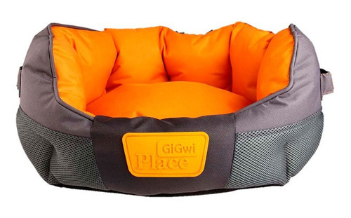 Gigwi Place Cama Redonda Naranja Mediana Diseño D3042-naranja