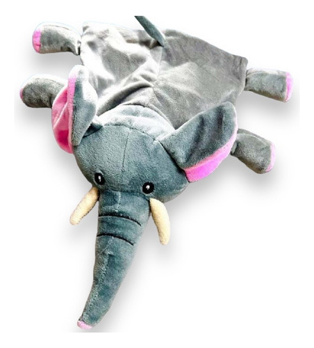 Peluche Elefante Con Textura Y Sonido Para Perros