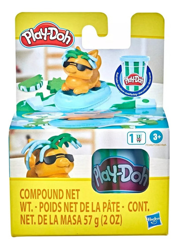 Play Doh Masa Hasbro Amigos De La Playa Sun Fun Pals