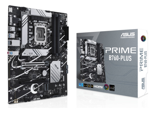 Placa Mãe Asus Prime B760 Plus Lga 1700 Ddr5 Pcie 5.0 X16 Co