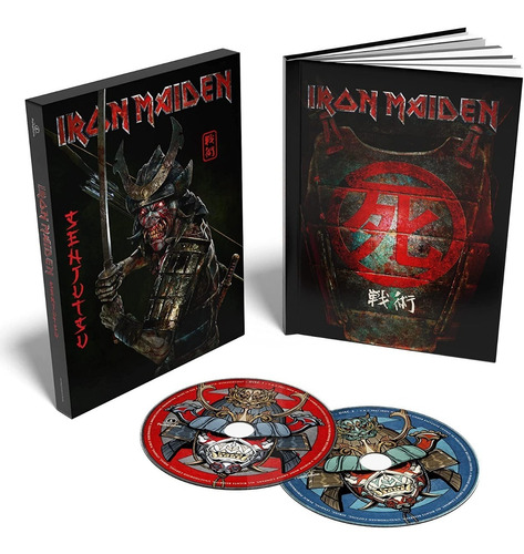 Cd Iron Maiden - Senjutsu Deluxe Nuevo Y Sellado Obivinilos