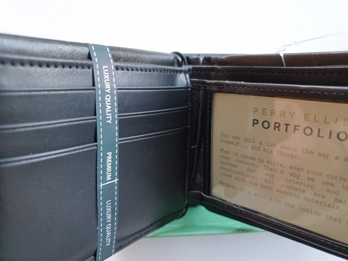 Imagen 5 de 9 de Billetera Perry Ellis Portfolio Original De Cuero
