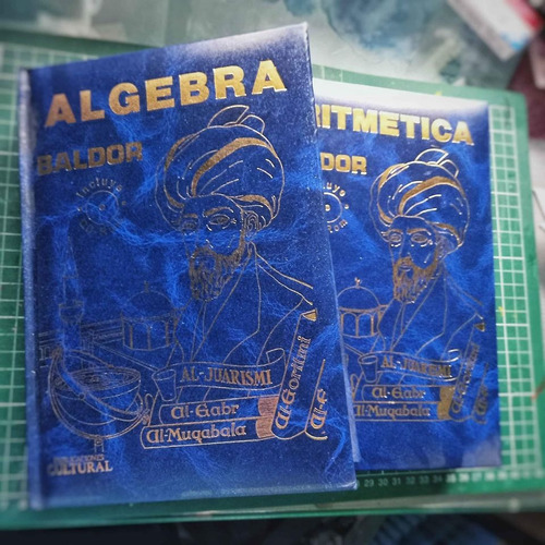 Libros Álgebra Y Aritmética De Baldor Tapa Dura Cuero