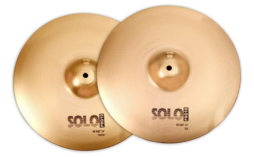 Kit De Pratos De Bateria Orion Solo Pro10 Sp103 Com Bag