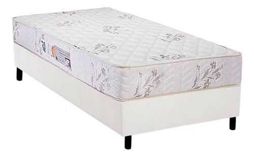 Cama Box Solteiro: Colchão Espuma Luckspuma D45 Gran Luck
