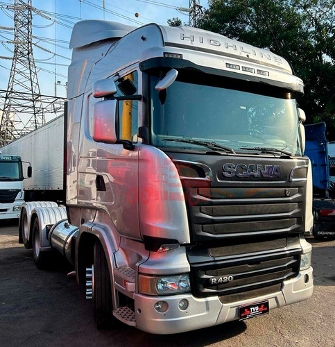 Scania R420 Highline 6x2 Completo 2012
