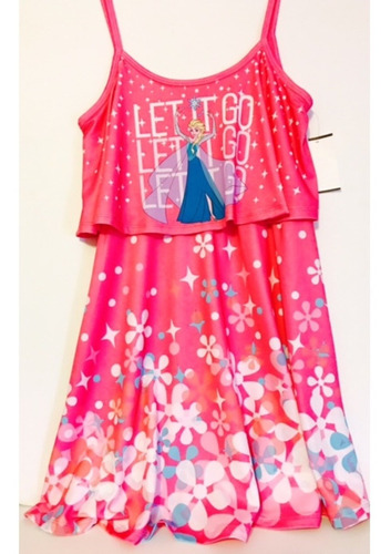 Vestido Frozen De Disney Para Niñas