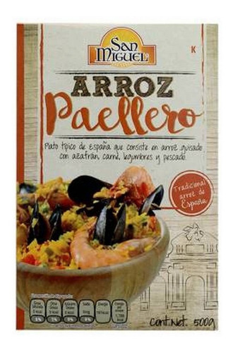 San Miguel · Arroz Paellero 750g