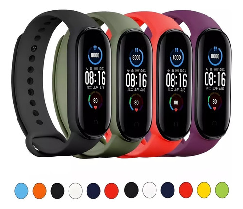 Correa De Recambio Varios Colores For Xiaomi Mi Band 5/6