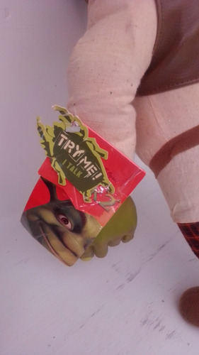Muñeco Shrek Con Audios Y Etiqueta Mcfarlane 2001 38cm (Usado)
