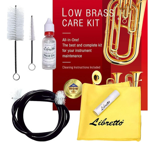 Libretto Low Brass All-inclusive Kit De Limpieza Con Instruc