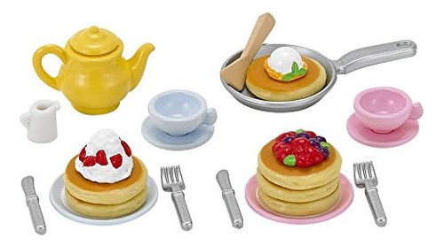 Juego De Tortitas Esponjosas 1 X Sylvanian Families De E [u]