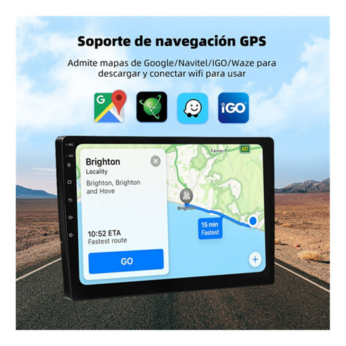 New 1 Estéreo 2+32 Para Cámara Gps Ahd Ford Figo 2015 - 2018