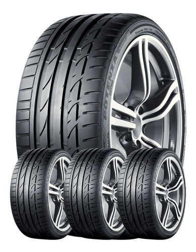 4u 225/40 R19 Potenza S001 Runflat Bridgestone Envío 0$