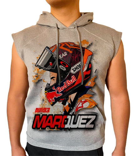 Sudadera Chaleco De  Motociclismo Marc Marquez Honda