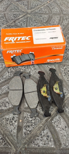 Balatas Delanteras Pointer Disco Ventilado Fritec Cerámicas