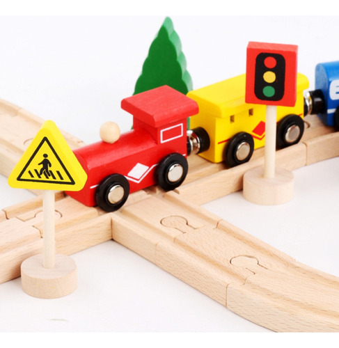 Nuevo Carril Multifunción De Madera For Montaje De