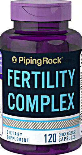 Complejo Para La Fertilidad Completo 120 Cap. U S A