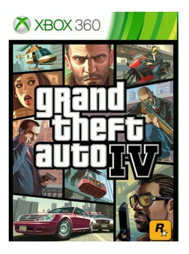 Grand Theft Auto IV  Standard Edition Rockstar Games Xbox 360 Digital