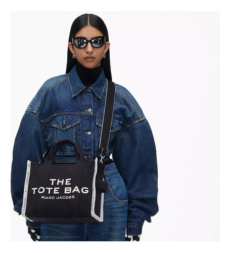 Bolsa Tote Marc Jacobs The Tote Bag Color Negro