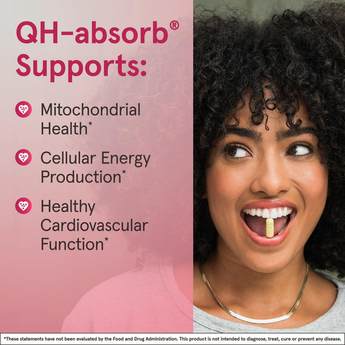 Suplemento Jarrow Formulas Qh-absorb 200 Mg De Cápsulas De C