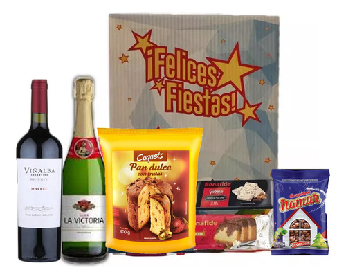 Cajas Canastas Navideñas N2 Primeras Marcas - Envios 