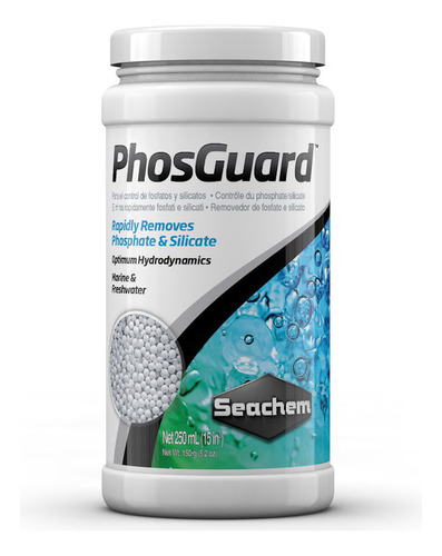 Phosguard Seachem 1l  Removedor De Fosfato E Silicato