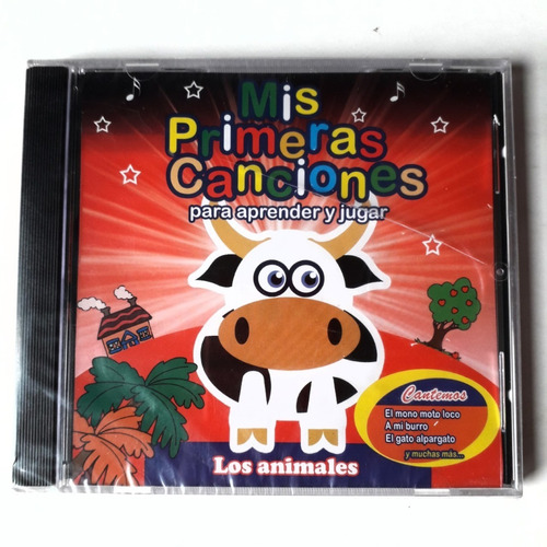  Cd   Canciones  Para Niños   Los Animales   Nuevo  