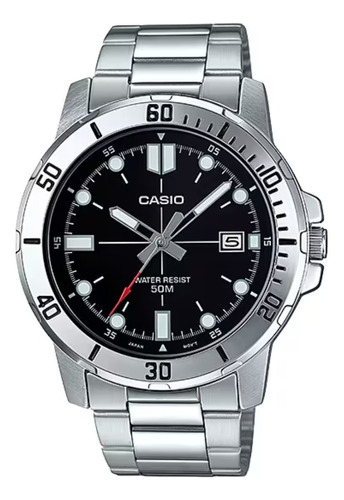 Reloj Casio Hombre Acero Sumergible Mtp-vd01d 1ev | Garantía