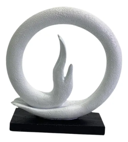 Estatua De Manos Abstractas De La Escultura Moderna