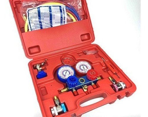 Manifold Refrigeracion R134a R404a - R22 - R12 Acoples E.