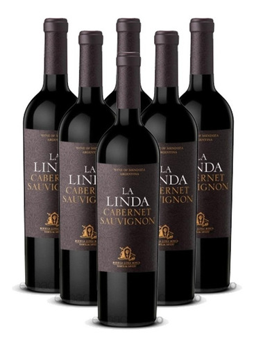 Caja Vino La Linda Cabernet Sauv Luigi Bosca X 6u - Vinariam