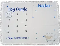 Comprar Manta\u002Flonita De Crecimiento Del Bebé Mes A Mes Personalizada