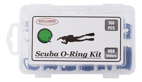 Kit De Anel De Mergulho Busycorner De 166 Peças