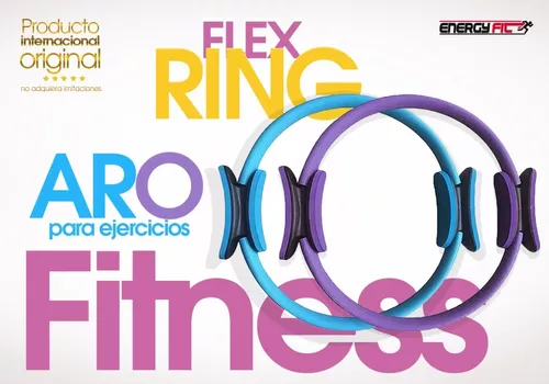 Aro Pilates Flex Ring Anillo Flexible Ejercicio Fitness Gym