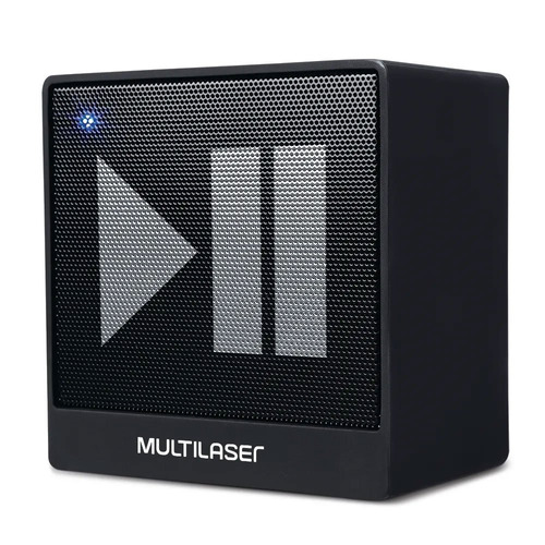 Caixa De Som Mini Auxiliar 8w Bluetooth Multilaser