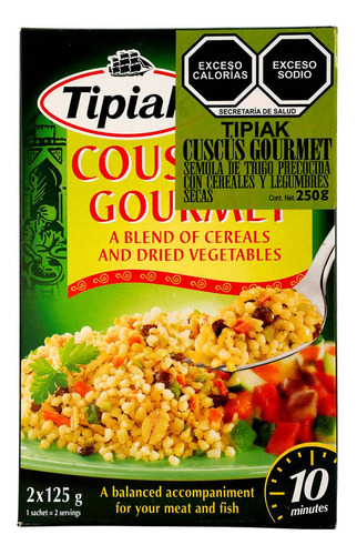 Cous Cous Tipiak Gourmet 250g