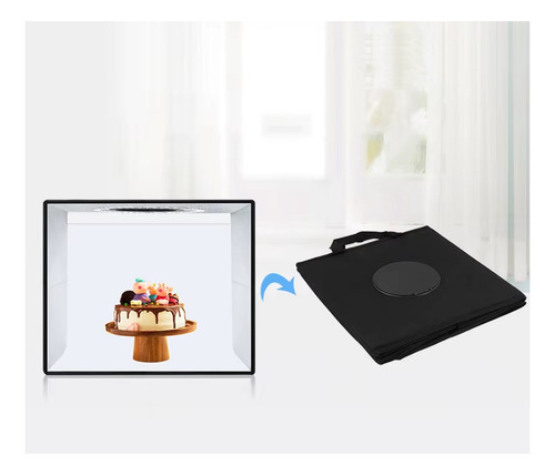Caja De Luz Para Fotos De 30 Cm Plegable Con Iluminación
