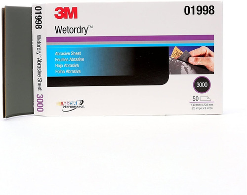 3m Pack 50 Pzs Imperial Wetordry Grano 3000 01998