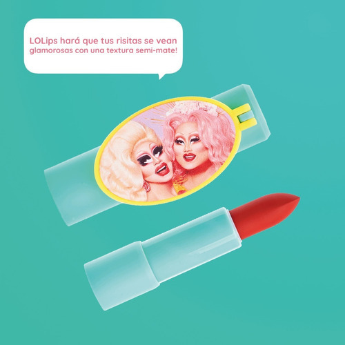 Labial En Barra Semi Mate Larga Duración Trixie Kimchi Chic Color Gaysha
